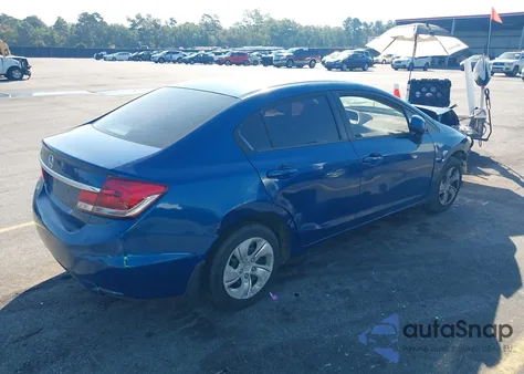 2013 Honda Civic Lx z USA, uszkodzony, nr VIN 2HGFB2F57DH505801